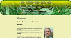 Desktop Screenshot of cannabisinternational.org
